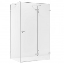 Душевой уголок New Trendy Eventa  R 80x80 EXK-0171 хром/прозрачное 