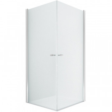 Душевой уголок New Trendy New Soleo 2D D-0140A/D-0140A 80x80 хром/прозрачное