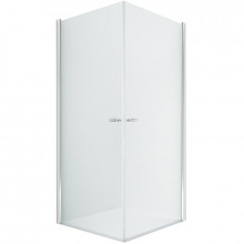 Душевой уголок New Trendy New Soleo 2D D-0140A/D-0141A 80x90 хром/прозрачное