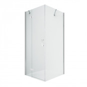 Душевой уголок New Trendy New Renoma L D-0111A/D-0084B 80х90 хром/прозрачное