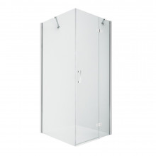 Душевой уголок New Trendy New Renoma R D-0112A/D-0083B 80х80 хром/прозрачное