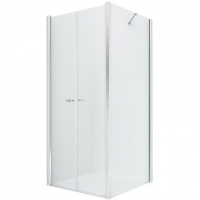 Душевой уголок New Trendy New Soleo D-0144A/D-0091B 80x80 хром/прозрачное