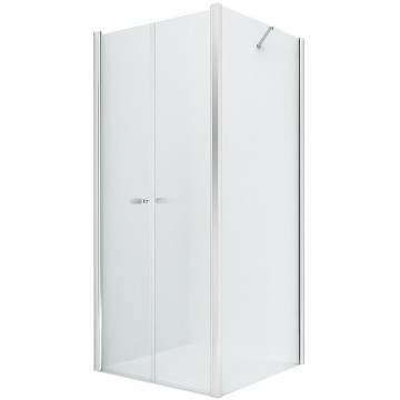 Душевой уголок New Trendy New Soleo D-0144A/D-0091B 80x80 хром/прозрачное