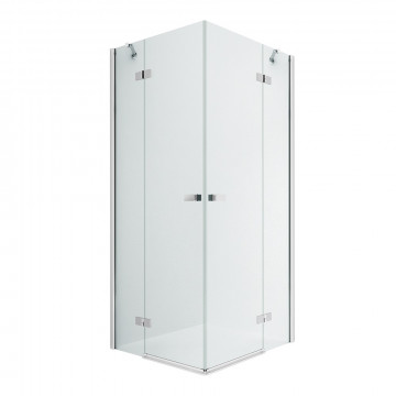Душевой уголок New Trendy Reflexa EXK-1236/EXK-1241 80х80 хром/прозрачное