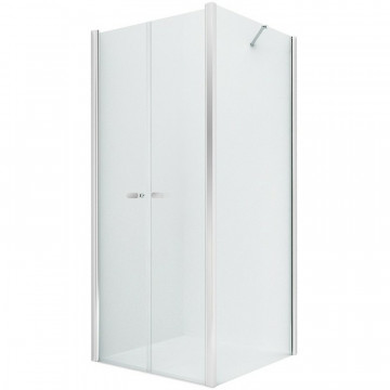 Душевой уголок New Trendy New Soleo D-0145A/D-0091B 90x80 хром/прозрачное