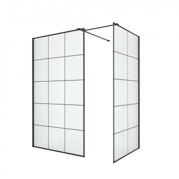 Душевой уголок New Trendy New Modus Black EXK-0115 150x120x200 черный/прозрачное