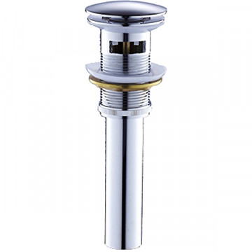 Донный клапан SantiLine SL-105 с переливом Хром