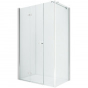 Душевой уголок New Trendy New Soleo Plus K-0376 L 100x80 хром/прозрачное