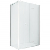 Душевой уголок New Trendy New Soleo Plus K-0624 R 100x120 хром/прозрачное