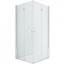 Душевой уголок New Trendy New Soleo 2D D-0149A/D-0152A 90x80 хром/прозрачное