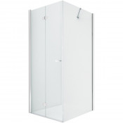 Душевой уголок New Trendy New Soleo D-0148A/D-0087B L 80x80 хром/прозрачное