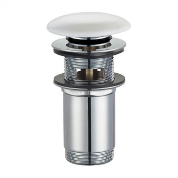 Пробка "click-clack" Omnires A706BP белый