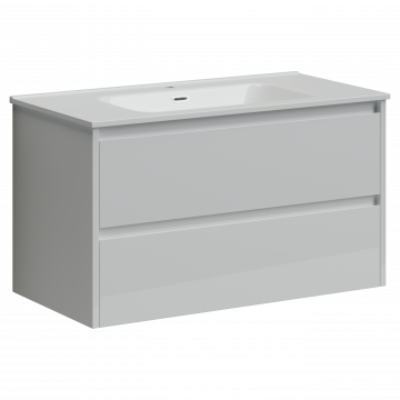 Тумба под раковину Sancos Libra LB90W 89 белый глянец