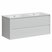 Тумба под раковину Sancos Libra LB120-2W 119 белый глянец