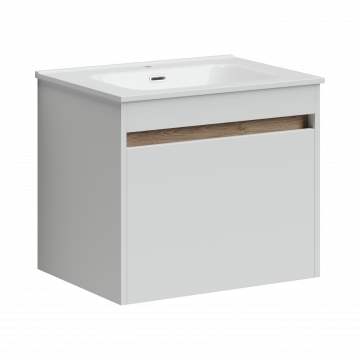 Тумба под раковину Sancos Smart SM60W 59 подвесная белая