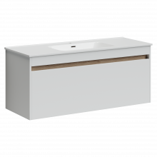 Тумба под раковину Sancos Smart SM120-1W 119 подвесная белая