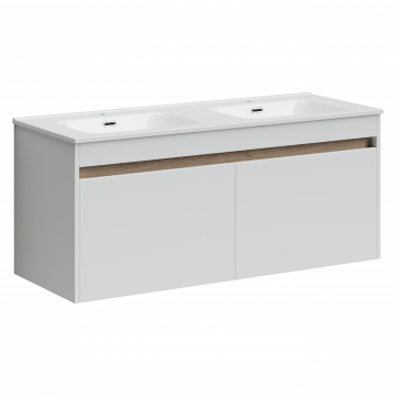 Тумба под раковину Sancos Smart SM120-2W 119 подвесная белая