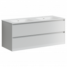 Тумба под раковину Sancos Cento CN120-2W 119 подвесная белая
