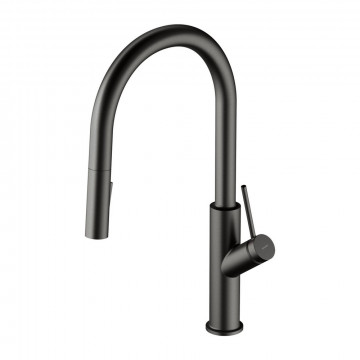 Смеситель для мойки Omnires Bend BE6455GR графит