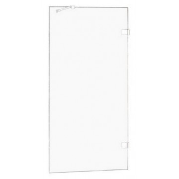 Шторка для ванны New Trendy Avexa White EXK-2964 90 белый/прозрачное
