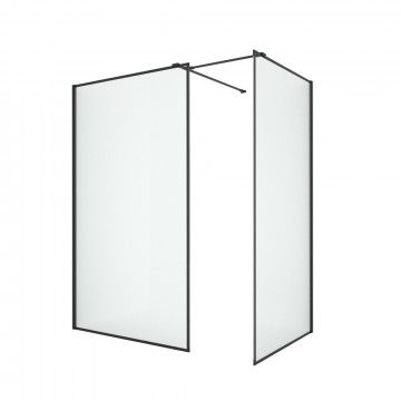 Душевой уголок New Trendy New Modus Black EXK-0123 150x100x200 черный/прозрачное