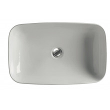 Раковина накладная Kerasan Tribeca 514159 60 серый матовый