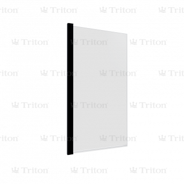 Штора для ванной Тритон Соло-Блэк 75*140 Щ0000051154