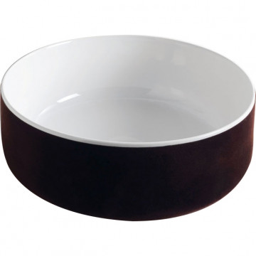 Раковина Artceram Cognac COL001 01 65 bianco/testa di moro