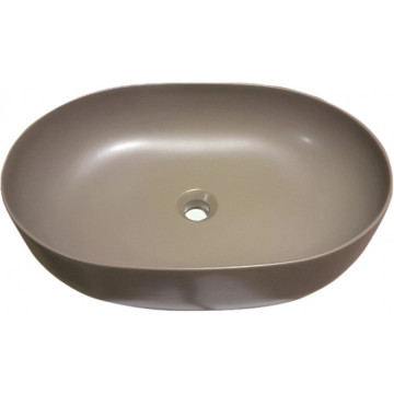 Раковина накладная Kerasan Nolita 534381*0 60х40 nocciola mat