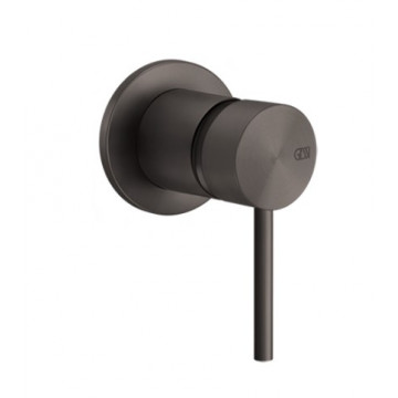 Встраиваемый смеситель Gessi 316 54019#707 brushed black metal pvd
