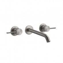 Смеситель для раковины Gessi 316 54094#239 steel brushed