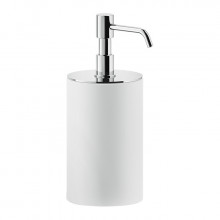 Дозатор для жидкого мыла Gessi Rilievo 59537#031 белый/хром