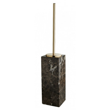 Ерш для туалета 3SC Palace Marble PA17AEMGD мрамор emperador dark/золото