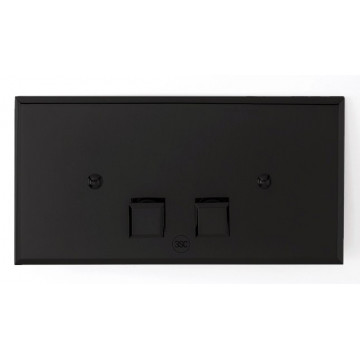 Клавиша смыва 3SC Square Plaque SQL00NO чёрный матовый