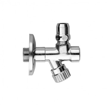 Угловой вентиль Gattoni Accessori 1220/00C0 хром