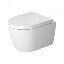 Унитаз подвесной Duravit Me by Starck 25300900001 Compact Rimless белый