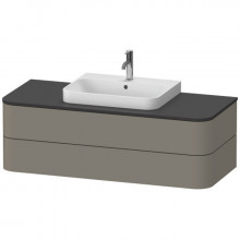 Тумба подвесная Duravit Happy D.2 Plus HP497209292 stone grey satin matt