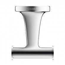 Крючок двойной Duravit Starck T 0099301000 хром