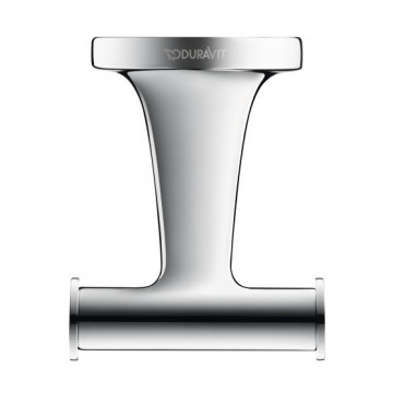 Крючок двойной Duravit Starck T 0099301000 хром