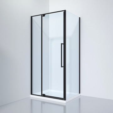 Душевой уголок Black White Stellar Wind S812 BC 90*90