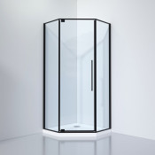 Душевой уголок Black White Stellar Wind S815 BC 100*100
