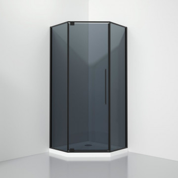 Душевой уголок Black White Stellar Wind S815 BG 100*100
