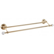 Полотенцедержатель Tiffany World Crystal TWCR012oro-new sw двойной золото