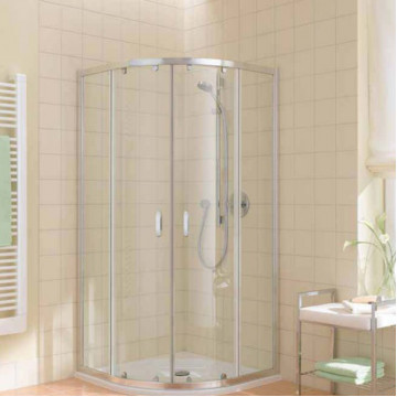 Душевой уголок Kermi Atea AT T10 V6118VPK 80x120x185 серебро+klar+clean