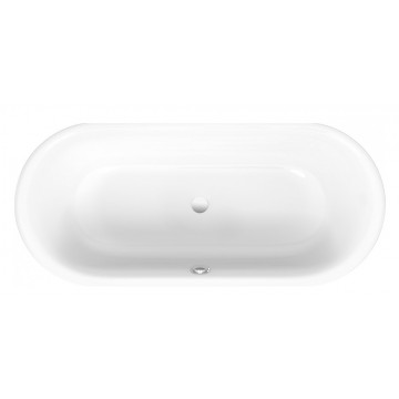 Ванна стальная Bette Lux Oval 3466-000 180х80 белый