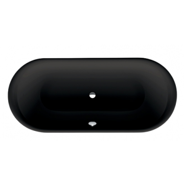 Ванна стальная Bette Lux Oval 3466-035 180х80 черный матовый