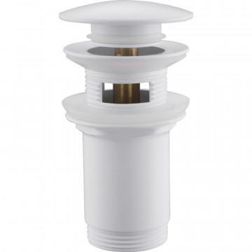 Донный клапан Abber AF0010W белый