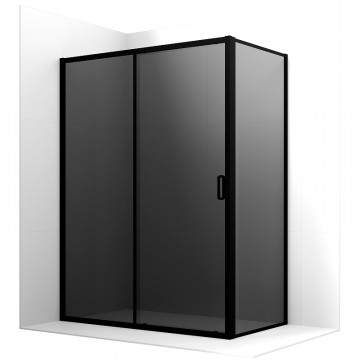 Душевой уголок Ambassador Forsa 17022217ABB-100ABB 110х100 черный/тонированное