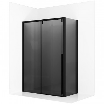 Душевой уголок Ambassador Intense 110022204IBB-100IBB 150х100 черный/тонированное