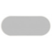 Зеркало Art&Max Bari AM-Bar-500-1200-DS-F-White 50х120 с подсветкой белый матовый
